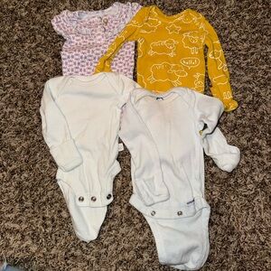 Preemie girls onesies